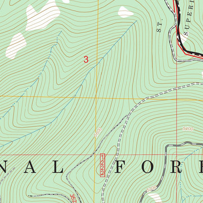 Berge Peak, ID-MT FSTopo Preview 2