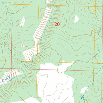 Big Bucktail Creek, CO FSTopo Preview 2