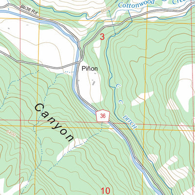 Big Bucktail Creek, CO FSTopo Preview 3