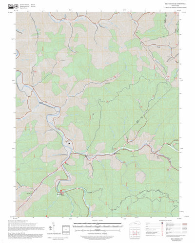 Big Creek, KY FSTopo Preview 1