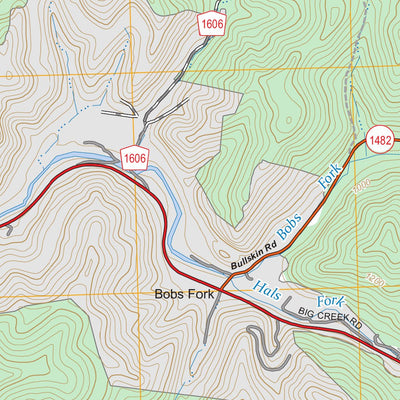 Big Creek, KY FSTopo Preview 3