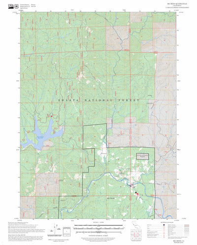 Big Bend, CA FSTopo Preview 1