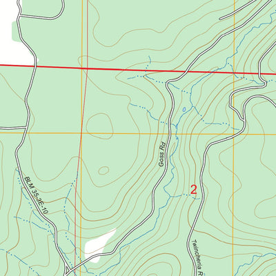 Big Butte Springs, OR FSTopo Preview 2
