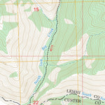 Big Creek Peak, ID FSTopo Preview 3