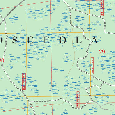 Big Gum Swamp, FL FSTopo Preview 3