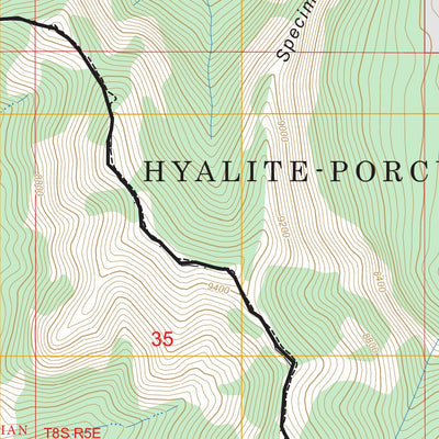 Big Horn Peak, MT-WY FSTopo Preview 3