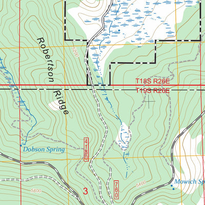 Big Mowich Mountain, OR FSTopo Preview 3