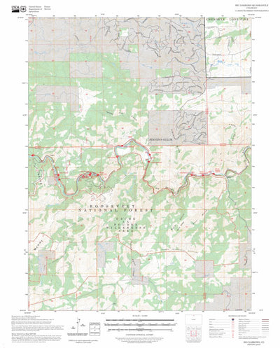 Big Narrows, CO FSTopo Preview 1