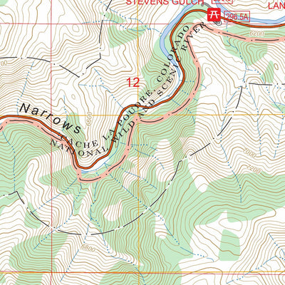 Big Narrows, CO FSTopo Preview 3