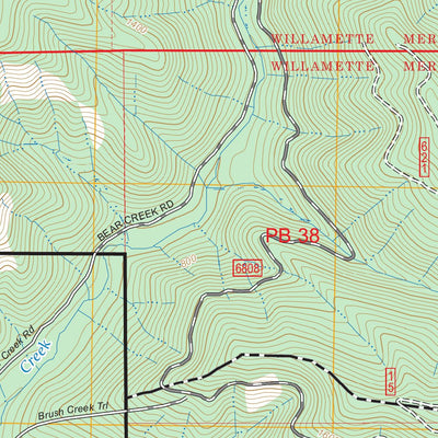 Big Huckleberry Mountain, WA FSTopo Preview 3