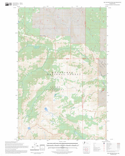 Big Jim Mountain, WA FSTopo Preview 1
