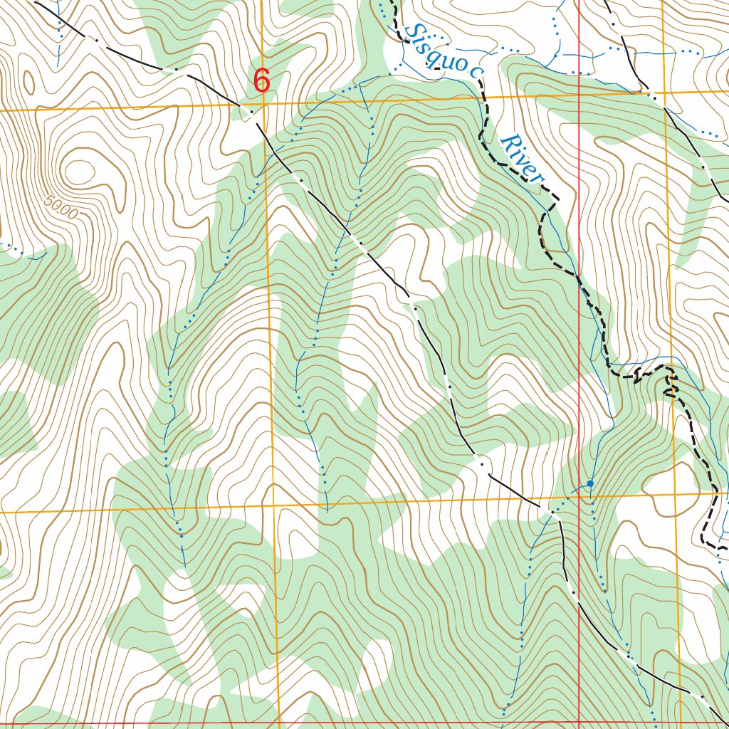 Big Pine Mountain, CA FSTopo Map by US Forest Service - Topo | Avenza Maps
