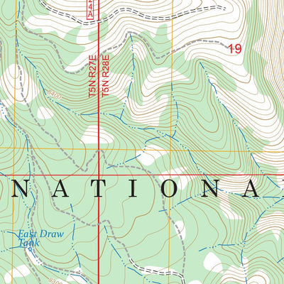 Big Lake South, AZ FSTopo Preview 2