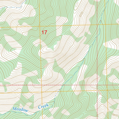 Big Windy Peak, ID FSTopo Preview 3