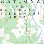 Big Salmon Lake East, MT FSTopo Preview 2