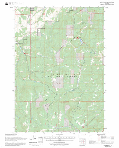 Black Hills, WY FSTopo Preview 1