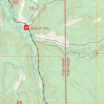 Black Hills, WY FSTopo Preview 3