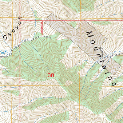 Black Diamond Peak, AZ FSTopo Preview 3