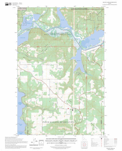 Black Lake, ID FSTopo Preview 1