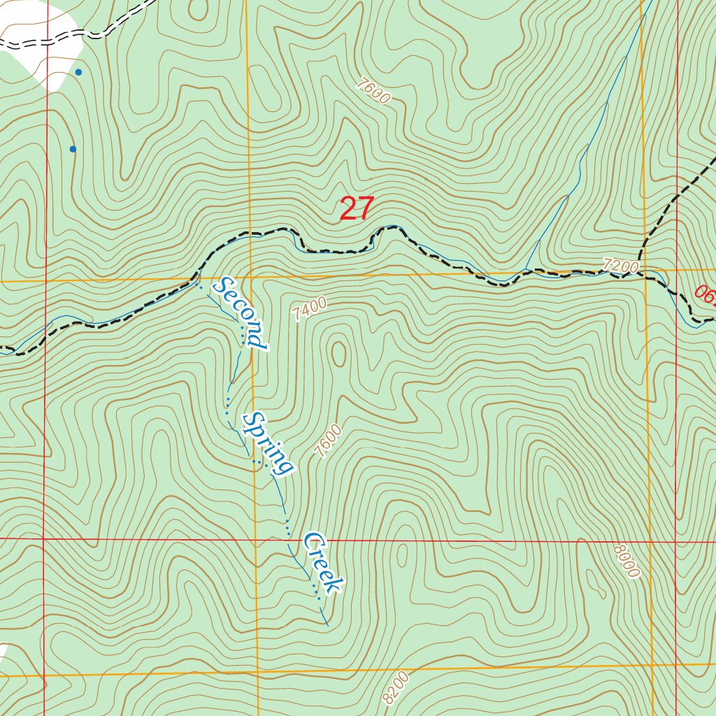 Black Ridge, UT FSTopo Map by US Forest Service - Topo | Avenza Maps