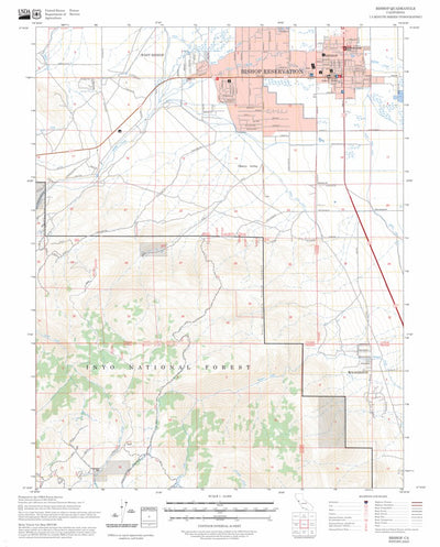 Bishop, CA FSTopo Preview 1