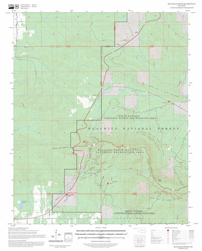 Blackjack Ridge, OK FSTopo Preview 1