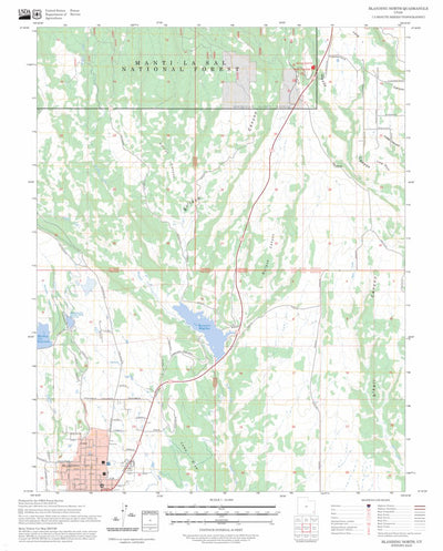 Blanding North, UT FSTopo Preview 1