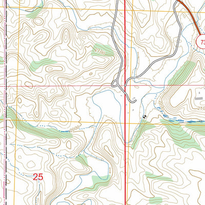 Blue Buttes SE, ND FSTopo Preview 3