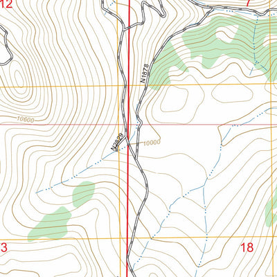 Blanco Mountain, CA FSTopo Preview 2
