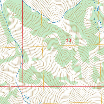 Blizzard Mountain North, ID FSTopo Preview 3