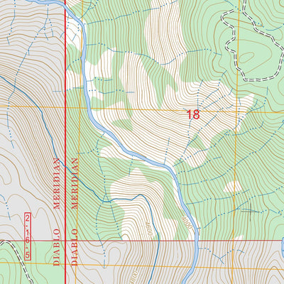 Blue Canyon, CA FSTopo Preview 3