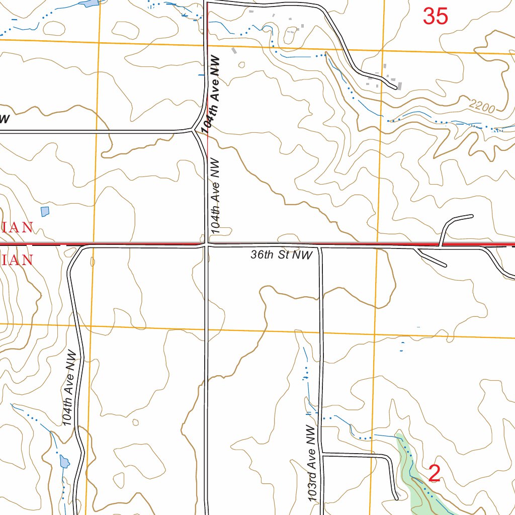 Blue Buttes, ND FSTopo Map by US Forest Service - Topo | Avenza Maps