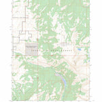 Blue Miner Lake, WY FSTopo Preview 1