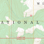 Blue Miner Lake, WY FSTopo Preview 2