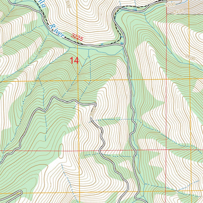 Blalock Mountain, OR FSTopo Preview 3