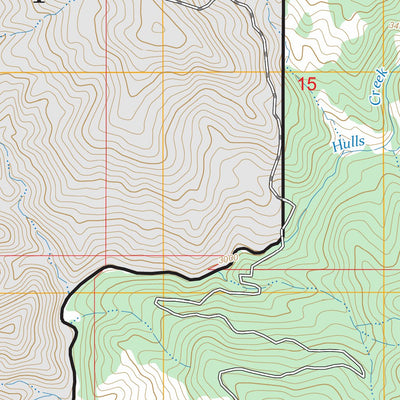 Bluenose Ridge, CA FSTopo Preview 2