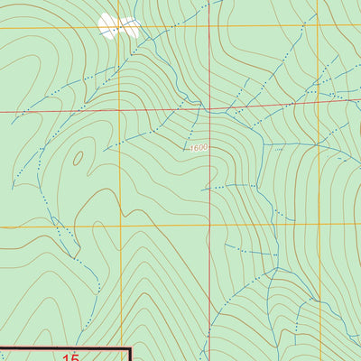 Blue Creek Mountain, CA FSTopo Preview 2
