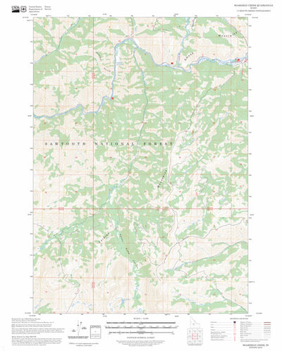 Boardman Creek, ID FSTopo Preview 1