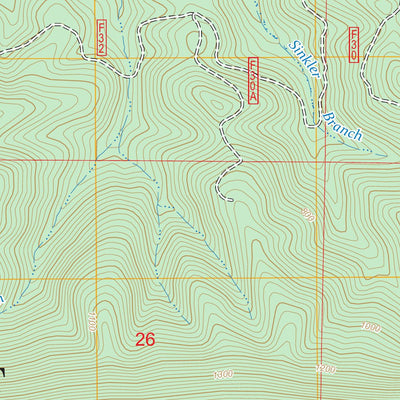 Bluffton, AR FSTopo Preview 3