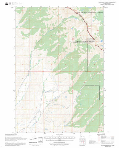 Bohannon Spring, ID-MT FSTopo Preview 1