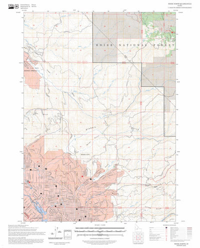 Boise North, ID FSTopo Preview 1