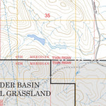 Bonnie Reservoir, WY FSTopo Preview 3