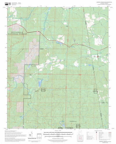 Borden Springs, AL-GA FSTopo Preview 1