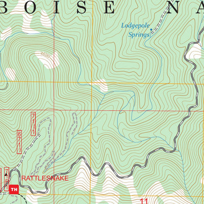 Boiling Springs, ID FSTopo Preview 3