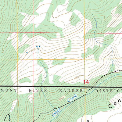 Boobe Hole Reservoir, UT FSTopo Preview 3