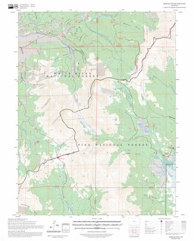 Boreas Pass, CO FSTopo Preview 1