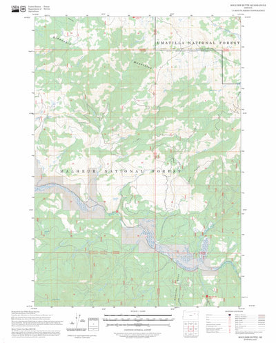 Boulder Butte, OR FSTopo Preview 1