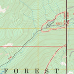 Boulder Peak, CA FSTopo Preview 2