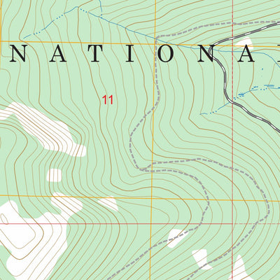 Boulder Lakes, MT FSTopo Preview 2