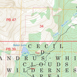Boulder Chain Lakes, ID FSTopo Preview 2